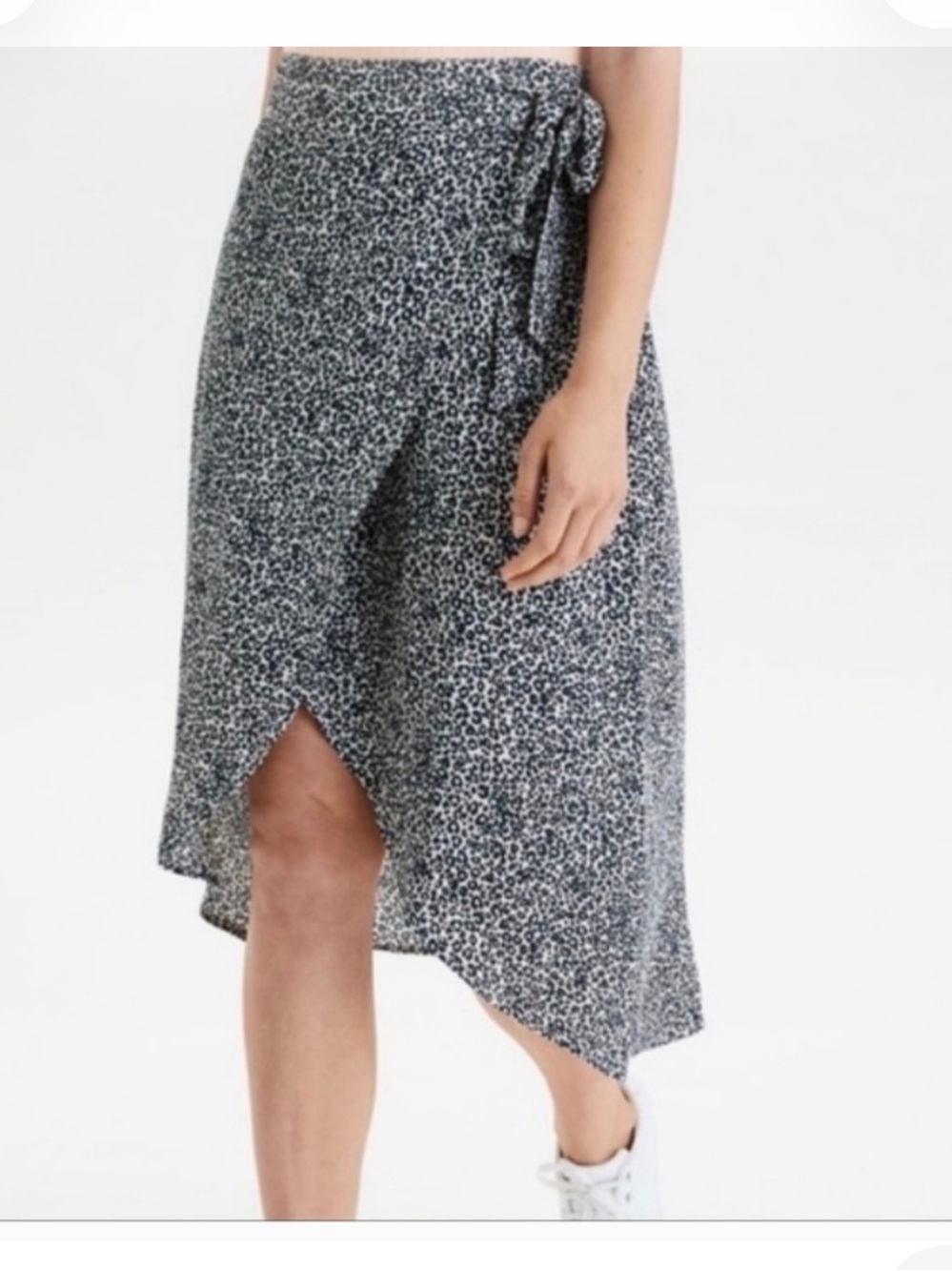 American Eagle Midi Wrap Skirt